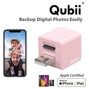 Maktar Qubii Backup iPhone/iPad Pink