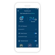 Linksys WHW0302 Velop Tri-Band AC4400 Modular True Whole Home Wi-Fi Mesh System - Pack of 2 Linksys WHW0302 Velop Tri-Band AC4400 Modular True Whole Home Wi-Fi Mesh System - Pack of 2
