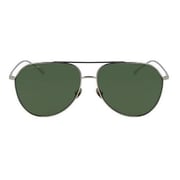 LACOSTE Aviator Gold Sunglasses For Unisex LA-L209S-714-61