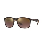 Ray-Ban Square Tortoise Sunglasses Unisex RB4264 894/6B Ray-Ban Square Tortoise Sunglasses Unisex RB4264 894/6B
