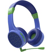 Hama 184111 Teens Guard Wireless Over Ear Headphone Blue