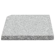 Vidaxl Umbrella Weight Plate Granite 25 Kg Square Grey Vidaxl Umbrella Weight Plate Granite 25 Kg Square Grey