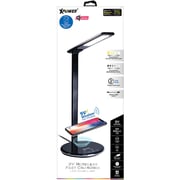 Xpower Desk Lamp Qi Wireless Charger 38cm Black Xpower Desk Lamp Qi Wireless Charger 38cm Black