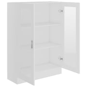 vidaXL Vitrine Cabinet White 82.5x30.5x115 cm Engineered Wood vidaXL Vitrine Cabinet White 82.5x30.5x115 cm Engineered Wood
