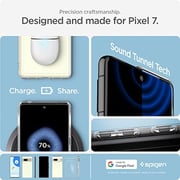 Spigen Ultra Hybrid designed for Google Pixel 7 case cover - Crystal Clear