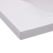 vidaXL Built-in Basin 81x39.5x18.5 cm Ceramic White vidaXL Built-in Basin 81x39.5x18.5 cm Ceramic White