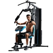 ألتيماكس محطة جيم منزلي متعددة الوظائف Multi Home Gym مع الأثقال المكدس مع باور تاور محطة تمرين السحب مقعد Situp وتمرين ضغط الإجل ألتيماكس محطة جيم منزلي متعددة الوظائف Multi Home Gym مع الأثقال المكدس مع باور تاور محطة تمرين السحب مقعد Situp وتمرين ضغط الإجل