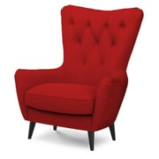 Galaxy Design Louvre Single Seat Sofa Red Galaxy Design Louvre Single Seat Sofa Red