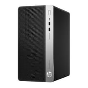HP ProDesk 400 G5 Microtower Desktop - Core i7 3.2GHz 4GB 1TB Shared Win10Pro Black