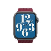 Gear4 Braided Band designed for Apple Watch Series 8/7 (41mm), Series 6/SE/5/4 (40mm) and Series 3/2/1 (38mm) - Wine Gear4 Braided Band designed for Apple Watch Series 8/7 (41mm), Series 6/SE/5/4 (40mm) and Series 3/2/1 (38mm) - Wine