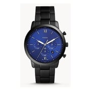 Fossil Neutra Black Stainless Steel Chronograph Watch For Men FS5698 Fossil Neutra Black Stainless Steel Chronograph Watch For Men FS5698
