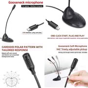 STEK Gooseneck USB Microphone for Dictation, Recording and Computer Laptop PC STEK Gooseneck USB Microphone for Dictation, Recording and Computer Laptop PC