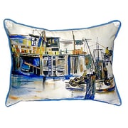 Betsy Drake Sn929 Fishing Boat Pillow, 11 Betsy Drake Sn929 Fishing Boat Pillow, 11