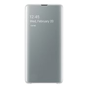 Samsung Clear View Flip Case White For Galaxy S10 Samsung Clear View Flip Case White For Galaxy S10