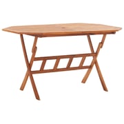 vidaXL Folding Garden Table 135x85x75 cm Solid Acacia Wood vidaXL Folding Garden Table 135x85x75 cm Solid Acacia Wood