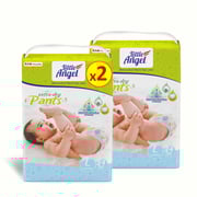 Little Angel Baby Diaper Pants, Large (2 X Pack of 34)