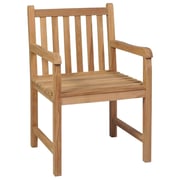 vidaXL Garden Chairs 2 pcs with Beige Cushions Solid Teak Wood vidaXL Garden Chairs 2 pcs with Beige Cushions Solid Teak Wood