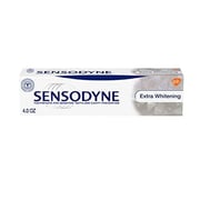 Sensodyne Toothpaste for Sensitive Teeth & Cavity Protection, Extra Whitening 4 oz Sensodyne Toothpaste for Sensitive Teeth & Cavity Protection, Extra Whitening 4 oz