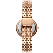 ECSTACY Women's Analog Blue MOP Dial Watch - E8513-RBKML ECSTACY Women's Analog Blue MOP Dial Watch - E8513-RBKML
