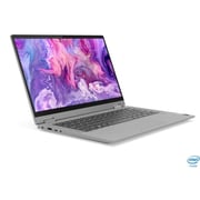 Lenovo IdeaPad Flex 5 2 in 1 Laptop - 11th Gen Core i3 3GHz 4GB 256GB Win10 14inch FHD Grey English/Arabic Keyboard 82HS00HPAX (2021) Middle East Version