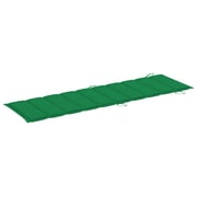 vidaXL Sun Lounger Cushion Green 186x58x3 cm vidaXL Sun Lounger Cushion Green 186x58x3 cm