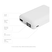 Juice 3 Portable Power Bank 10000mAh White Juice 3 Portable Power Bank 10000mAh White