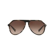 Dolce And Gabbana Brown Plastic Unisex DG4341-569/13-59 Sunglasses Dolce And Gabbana Brown Plastic Unisex DG4341-569/13-59 Sunglasses