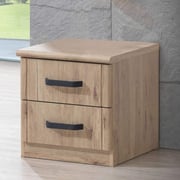 Raymond Summer Oak Nightstand Set of 2 Raymond Summer Oak Nightstand Set of 2
