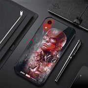 Marvel Red Face Captain America iPhone XR Cover Marvel Red Face Captain America iPhone XR Cover