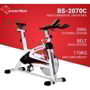 PowerMax Semi-Commercial Group Bike / Spin Bike BS-2070C PowerMax Semi-Commercial Group Bike / Spin Bike BS-2070C
