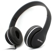 Intex ROAR 101 Wired On Ear Headset Black Intex ROAR 101 Wired On Ear Headset Black