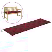 Vidaxl Garden Bench Cushion Wine Red 180x50x7 Cm Fabric Vidaxl Garden Bench Cushion Wine Red 180x50x7 Cm Fabric
