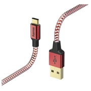 Hama Reflective Type C Sync Cable 1.5m Red