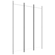 vidaXL 3-Panel Room Divider White 150x200 cm Fabric vidaXL 3-Panel Room Divider White 150x200 cm Fabric