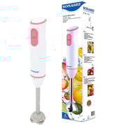 Sonashi Hand Blender With Detachable Stainless Steel Shaft, SHB-182, 200W, White/Pink Sonashi Hand Blender With Detachable Stainless Steel Shaft, SHB-182, 200W, White/Pink