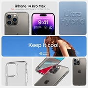 Spigen Ultra Hybrid designed for iPhone 14 Pro Max case cover - Frost Clear Spigen Ultra Hybrid designed for iPhone 14 Pro Max case cover - Frost Clear