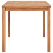 Vidaxl Garden Dining Table 140x80x77 Cm Solid Teak Wood Vidaxl Garden Dining Table 140x80x77 Cm Solid Teak Wood