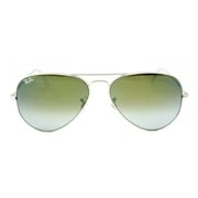 Buy Ray Ban Aviator Silver Metal Unisex Sunglasses RB3025-019/9J-58 ...