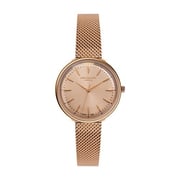 Lee Cooper Women's Analog Rose Gold Dial Watch - LC07087.410