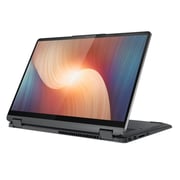 Lenovo Ideapad Flex 5 2-in-1 Laptop - AMD Ryzen 7-5700U / 14inch WUXGA / 512GB SSD / 16GB RAM / Shared AMD Radeon Graphics / Windows 11 Home / English & Arabic Keyboard / Grey - [82R90070AX]