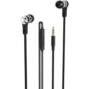 Hama 184018 Intense Wired In Ear Stereo Headset Black