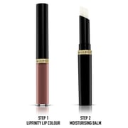 Max Factor Lipfinity Lip Colour Lipstick 2-step Long Lasting 190 Indulgent 2.3ml + 1.9g