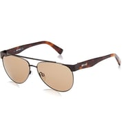 Just Cavalli Aviator Shiny Brown Plastic Women Sunglasses JC758S08E59