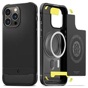 Spigen Rugged Armor (MagFit) compatible with MagSafe designed for iPhone 14 Pro Max case cover (2022) - Matte Black Spigen Rugged Armor (MagFit) compatible with MagSafe designed for iPhone 14 Pro Max case cover (2022) - Matte Black