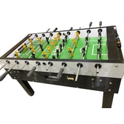 Knight Shot Commercial Use Coin-Operated Foosball Table with Black and Yellow Payers- ST139 Knight Shot Commercial Use Coin-Operated Foosball Table with Black and Yellow Payers- ST139