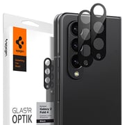 Spigen Glastr Optik Camera Lens Screen Protector Designed For Samsung Galaxy Z Fold 4 - Black [2 Pack]