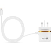 Zoook USB Travel Charger With Lightning Cable White