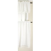 Style Master Renaissance Home Fashion Sophia Valance With Macrame Band, Ivory, 58-Inch By 14-Inch Style Master Renaissance Home Fashion Sophia Valance With Macrame Band, Ivory, 58-Inch By 14-Inch