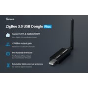 Sonoff DIY ZBdongle-P Zigbee 3.0 USB Dongle Plus Wireless Adapter with External Antenna Black Sonoff DIY ZBdongle-P Zigbee 3.0 USB Dongle Plus Wireless Adapter with External Antenna Black