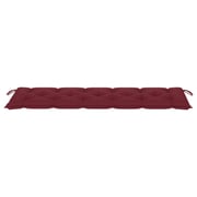Vidaxl Garden Bench Cushion Wine Red 180x50x7 Cm Fabric Vidaxl Garden Bench Cushion Wine Red 180x50x7 Cm Fabric